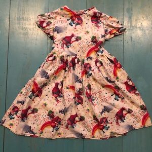 Pass the glitter trolls sparkle dress